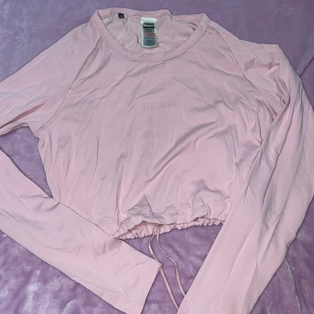 Gymshark Lightweight Breeze Drawstring Crop Top